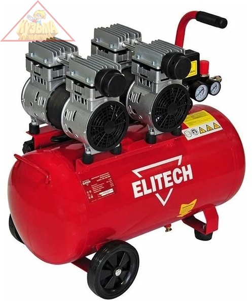 Безмасляный компрессор Elitech КПБ 300/50М арт 199897
