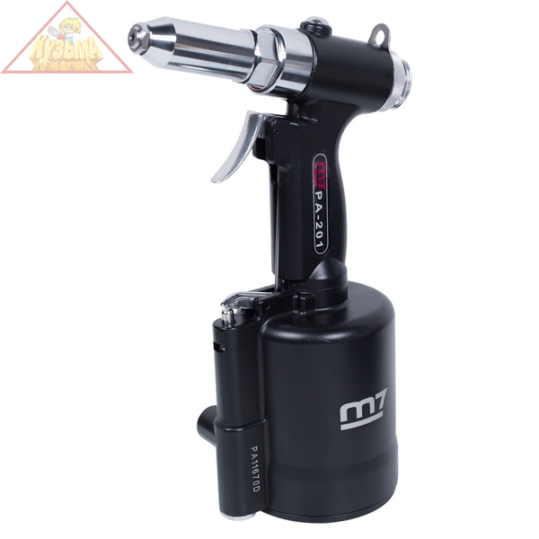 Пневмогидравлический заклепочник для заклепок диаметром 2,4 до 4,8 мм MIGHTY SEVEN PA-301