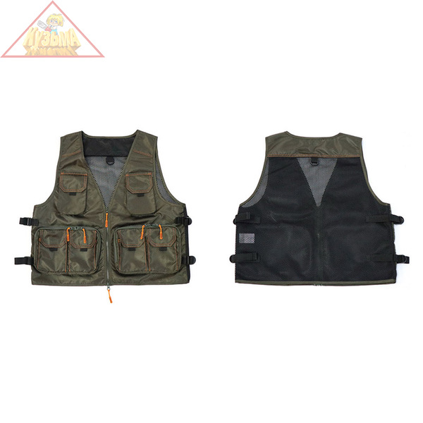 Жилет рыболовный "СЛЕДОПЫТ" Standart+, р. 54-58/10/, PF-FMV-08