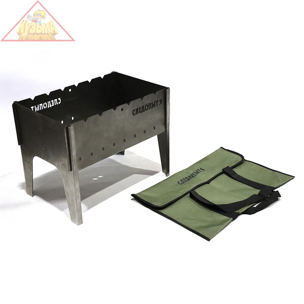 PF-GR-02 Мангал "Следопыт" складной, 490х310х370 мм, толщина 2 мм, без шампуров, в сумке