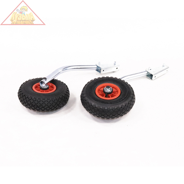 Колеса транцевые под НДНД "СЛЕДОПЫТ" 60 см, хром, быстросъемные (комплект)PF-HS-08