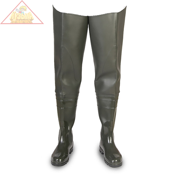 PF-PB-F20 Сапоги забродные СЛЕДОПЫТ ПВХ цельнолитые, р. 42, цв. олива