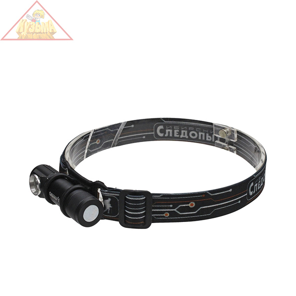 PF-PFL-HL43 Фонарь налобный "СИБИРСКИЙ СЛЕДОПЫТ-Тензор", съемный, 1 LED, аккум. 220В, USB