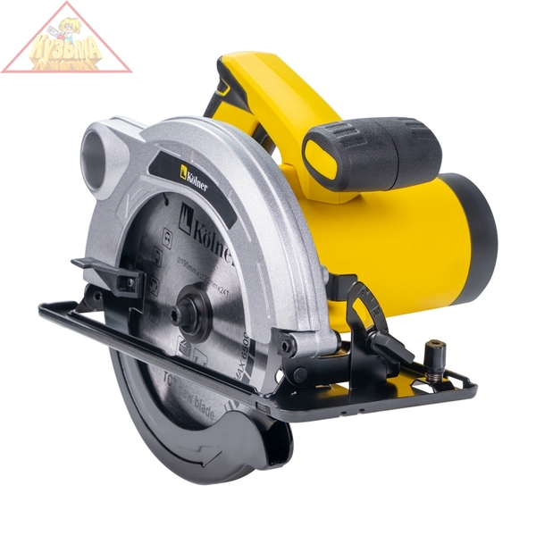 Пила дисковая электрическая KOLNER KCS 190/1600, арт. кн190-1600