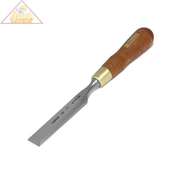 Плоская стамеска с ручкой NAREX WOOD LINE PLUS 30 мм 811680