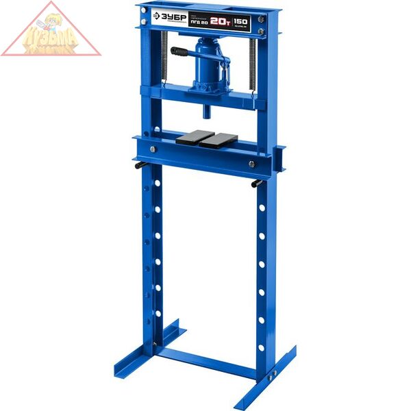 Пресс гидравлический с домкратом и возвратными пружинами, Зубр профессионал 43070-20