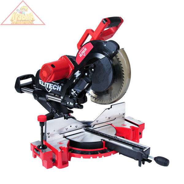 Торцовочная пила Elitech ПТ 2030КРС (Е2006.004.00) с протяжкой арт. 201287