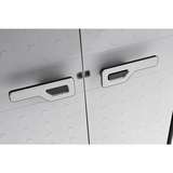 Многофункциональный шкаф пластиковый Keter/Kis Armadio Multispace Titan BK/GL PAL.H.103 (17207418), 241042