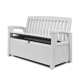 Скамейка-ящик для хранения Keter Patio Bench 227L белый (17202690), 253818