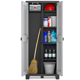 Многофункциональный шкаф пластиковый Keter/Kis Armadio Multispace Titan BK/GL PAL.H.103 (17207418), 241042