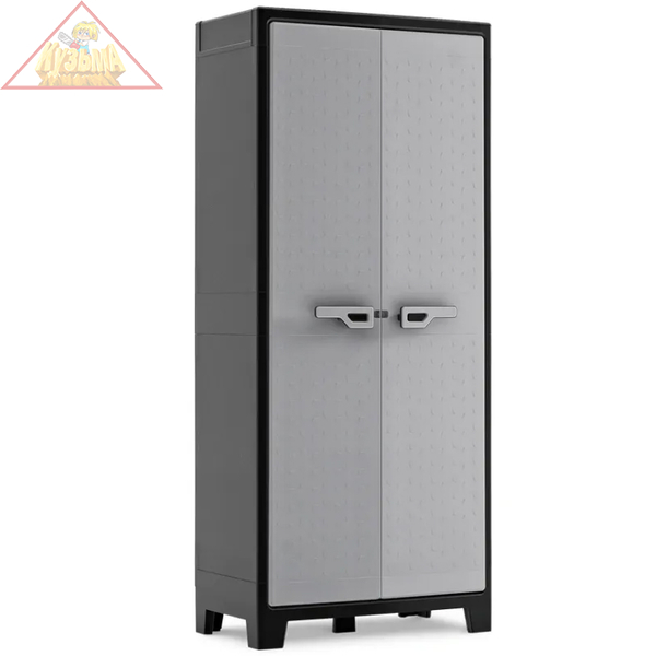Многофункциональный шкаф пластиковый Keter/Kis Armadio Multispace Titan BK/GL PAL.H.103 (17207418), 241042