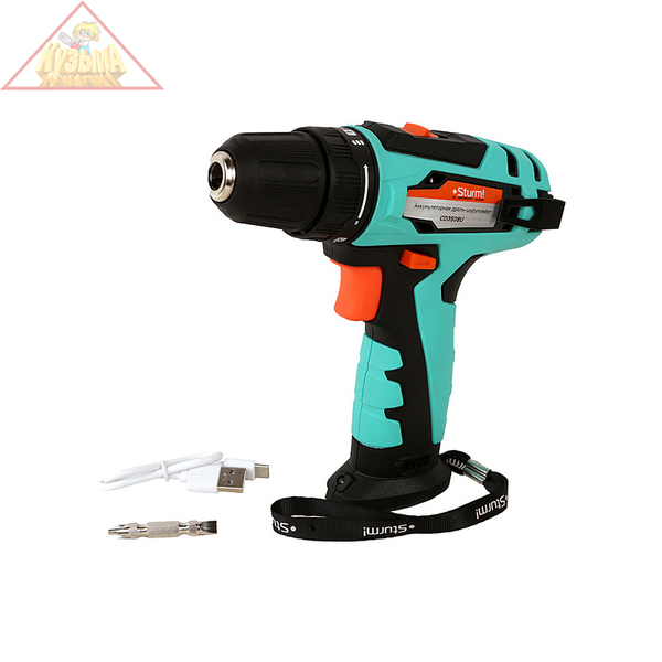 Аккумуляторный шуруповерт Sturm! CD3508U