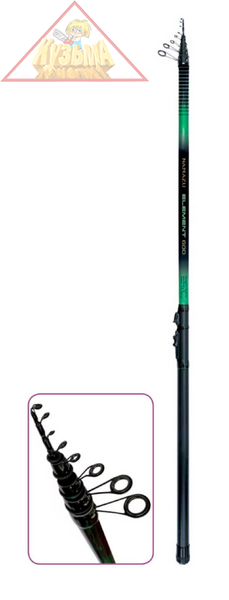 NEL-540B Удилище карбоновое с/к NAMAZU ELEMENT Bolo, 5 м, тест 15-40 г, IM7	