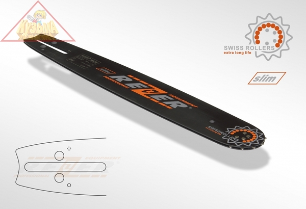 Шина 385 L 8 В, сварная (Husqvarna 339,353,357,359,455,460,55; 15"-64зв.) Rezer 