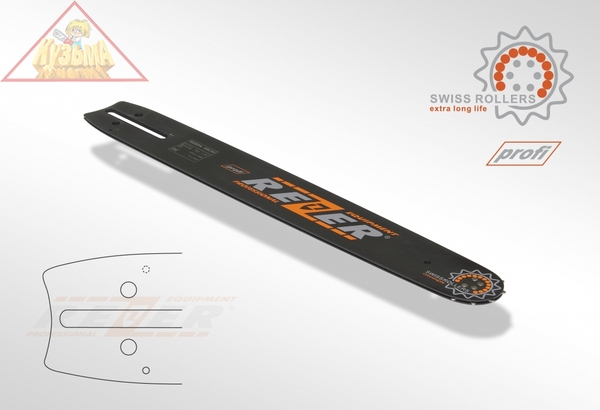 Шина 506 L 10 Н, сварная (Урал 2Т-Э 20"-64зв.) Rezer  