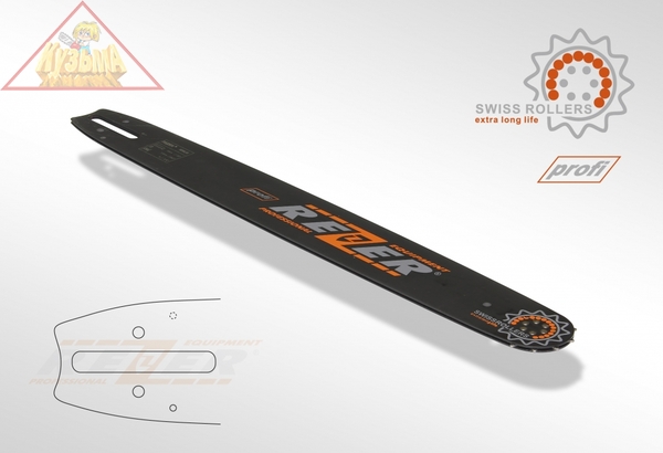 Шина 506 L  9 I, сварная (Carver 72-20; Stihl 361,390,440,660 ; Patriot 6220; 20"-72зв.) Rezer