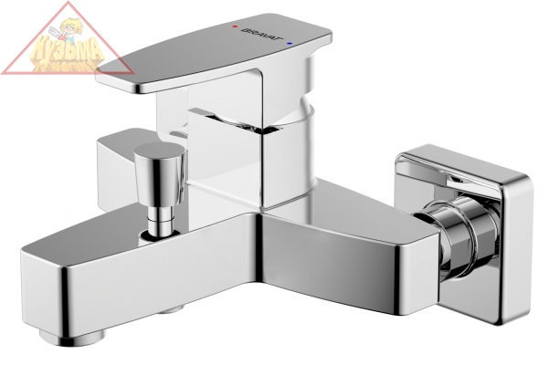 Смеситель для ванны c коротким изливом Bravat Riffle, арт. F672106C-01