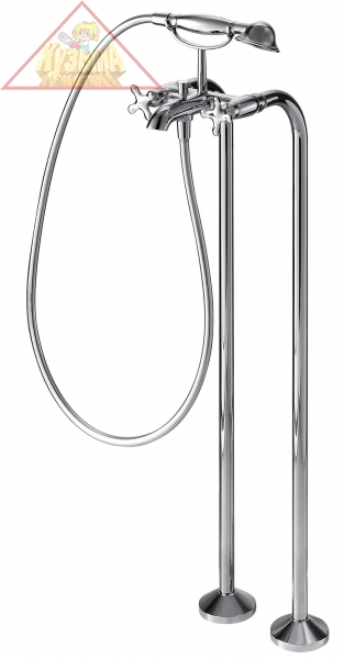 Смеситель для ванны c коротким изливом Bravat Summer Rain, арт. F677111C-B