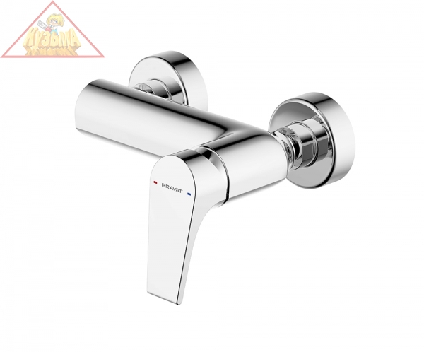 Смеситель для душа Bravat Vega, арт. F9119177CP-01
