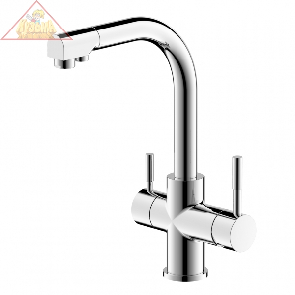 Смеситель для кухни с подключением питьевой воды Bravat Palace F729261CP-RUS