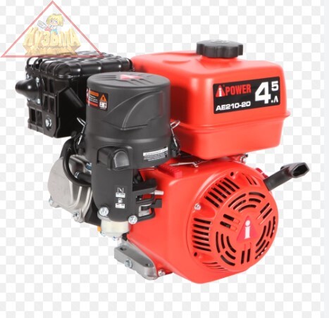 Двигатель бензиновый A-iPower AE210-19, арт. 70113