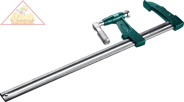 Струбцина Kraftool EXTREM EF-60/12 тип F 600/125 мм, 32013-125-600_z01