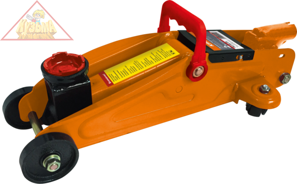 Домкрат подкатной Кратон HTJLP-2.0, 2т, 80-370 мм (низкий подхват) 2 30 02 004