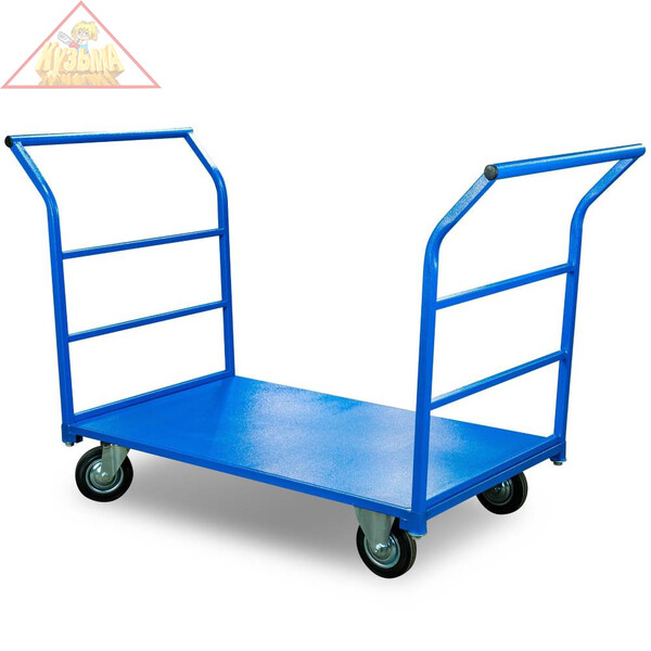 Тележка платформенная TOR ТП-Д 1023306 с двумя ручками 700х1200 мм