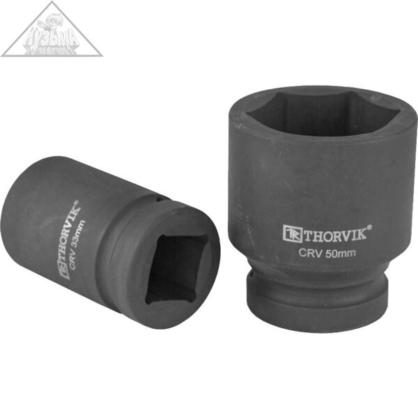 Головка торцевая для ручного гайковерта 1"DR, 75 мм Thorvik LSWS00175 