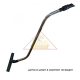 Трубы изогнутые для пылесоса D38 mm, L650+650 mm нержавеющая сталь, 2 шт., арт. TT38SS