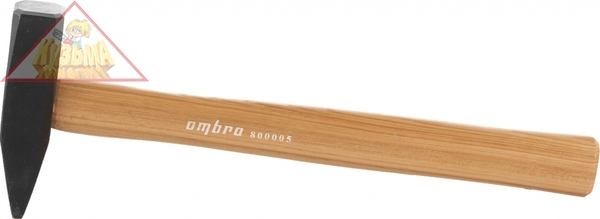 800005 Молоток с деревянной рукояткой 500 гр. Ombra