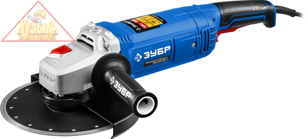 ЗУБР УШМ 230 мм, 2000 Вт, компакт, серия Профессионал арт. УШМ-П230-2000 П