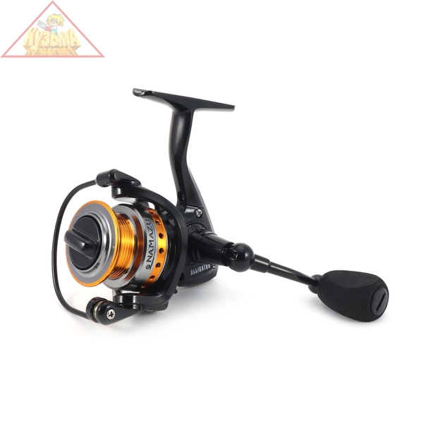 N-RAL3000N Катушка безынерционная Namazu PRO Alligator NEW AL3000, 5+1 подш., метал. шпуля + запасная графит.