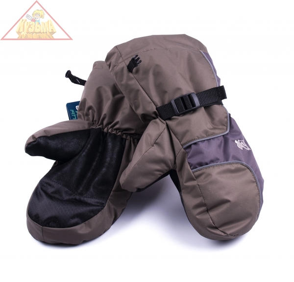 Рукавицы "СИБИРСКИЙ СЛЕДОПЫТ - SNOWMOBIL", мембрана 3к, черный/олива, р-р XL PF-GL20