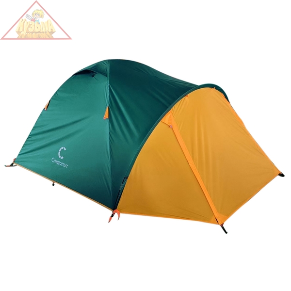 Палатка летняя двухслойная "СЛЕДОПЫТ- Selenga 3" с 2 входами, 3-х местная/4/, PF-TSS-06