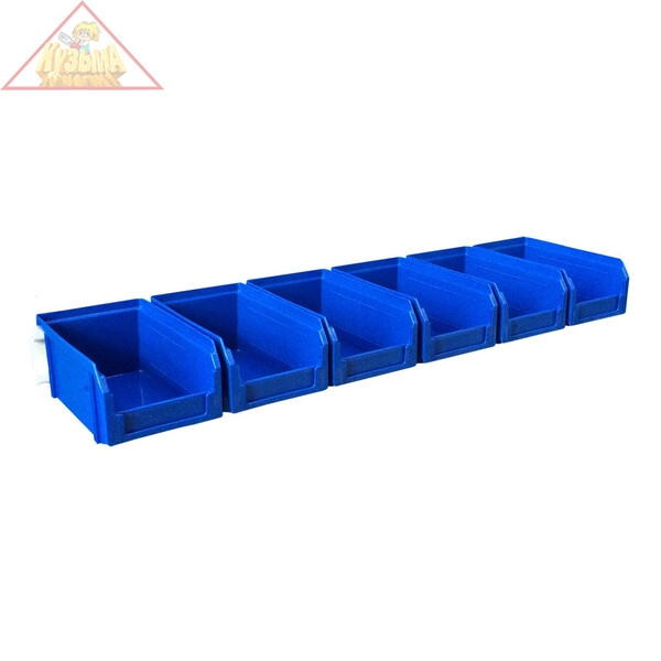 Органайзер настенный Стелла-техник V-1-650-синий, 6 ящиков V-1