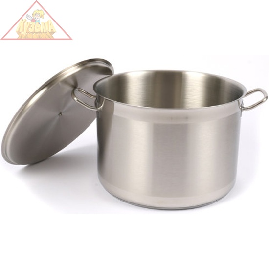 Кастрюля из нержавеющей стали VIATTO SD13021 с тройным дном 300x210 мм объем 15 л