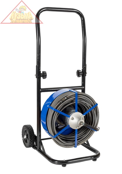 Машина для удаления засора барабанного типа с ручным приводом 10х30. КРОКОЧИСТ 50717-10-30