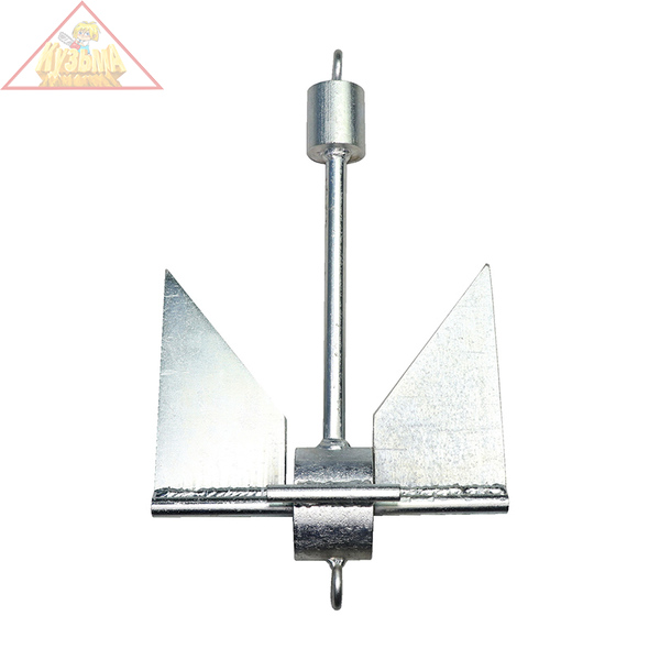 Я-АЛ14 Якорь непотеряйка "ЯМАН" 5 кг, оцинкованный, в чехле Оксфорд 201d	