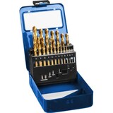 Набор сверл по металлу ТИТАН 19шт(1-10 мм), сталь Р6М5, класс А, титановое покрытие Зубр 29617-H19_z01