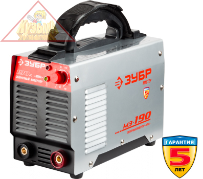 Инвертор сварочный MMA ЗУБР "Мастер" ЗАС-М3-190