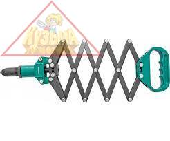 V1002 Заклепочник ручной кулисный, 2.4 - 4.8 мм.Jonnesway